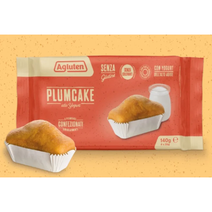 Agluten Plumcake allo Yogurt Senza Glutine 140 g taglio prezzo