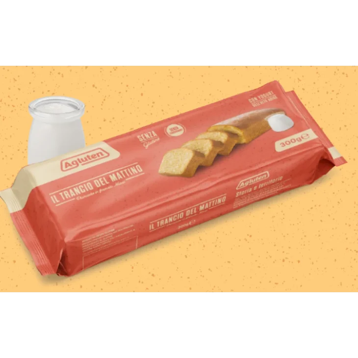 Agluten il Trancio del Mattino Plumcake Senza Glutine 300 g Taglio Prezzo