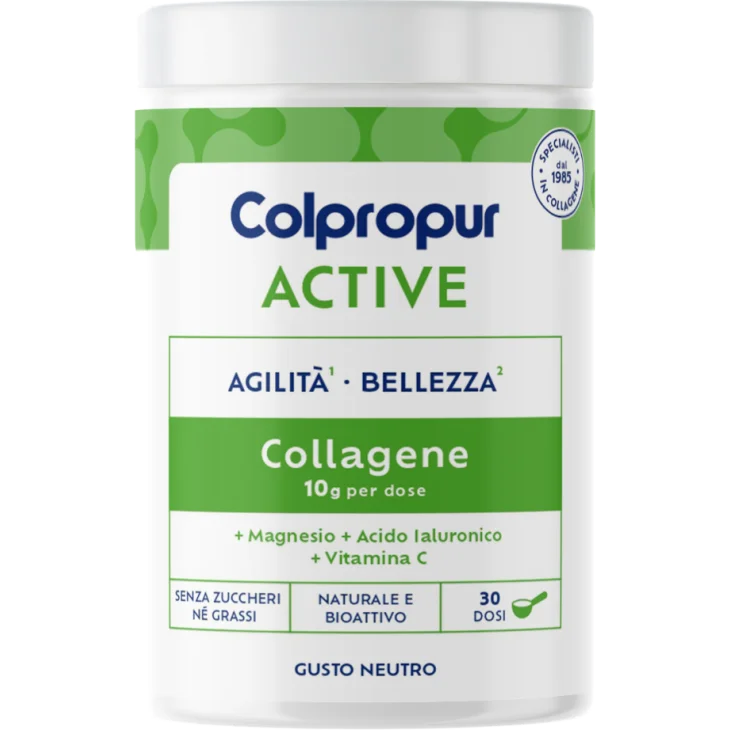 Colpropur Active Gusto Neutro Integratore per la resistenza muscolare 330 g