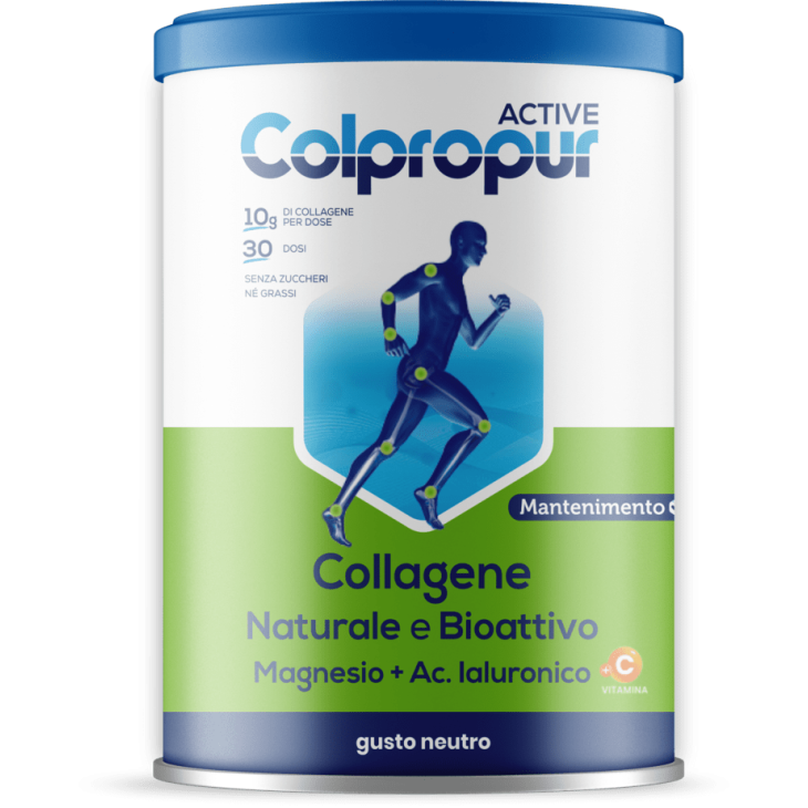 Colpropur Active Gusto Neutro Integratore per la resistenza muscolare 330 g