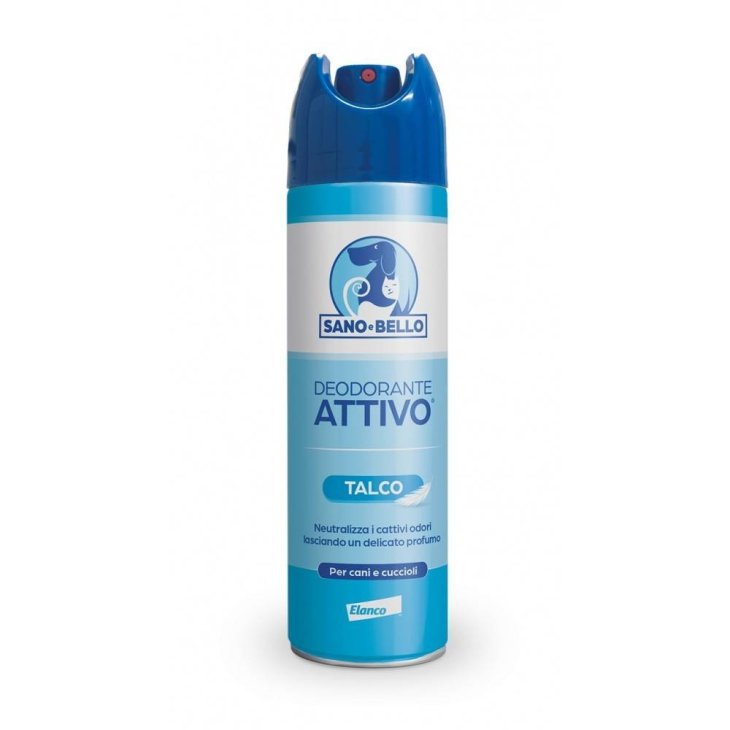 Bayer Sano e Bello Deodorante Attivo al Talco per Cani e Cuccioli 250 ml