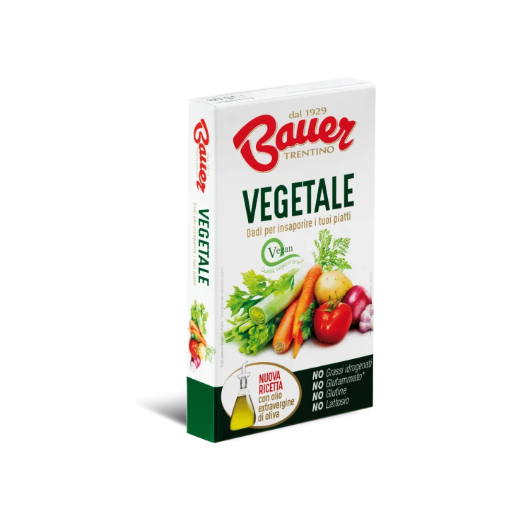 Bauer Dado Vegetale Evo Senza Glutine e Lattosio 60 g