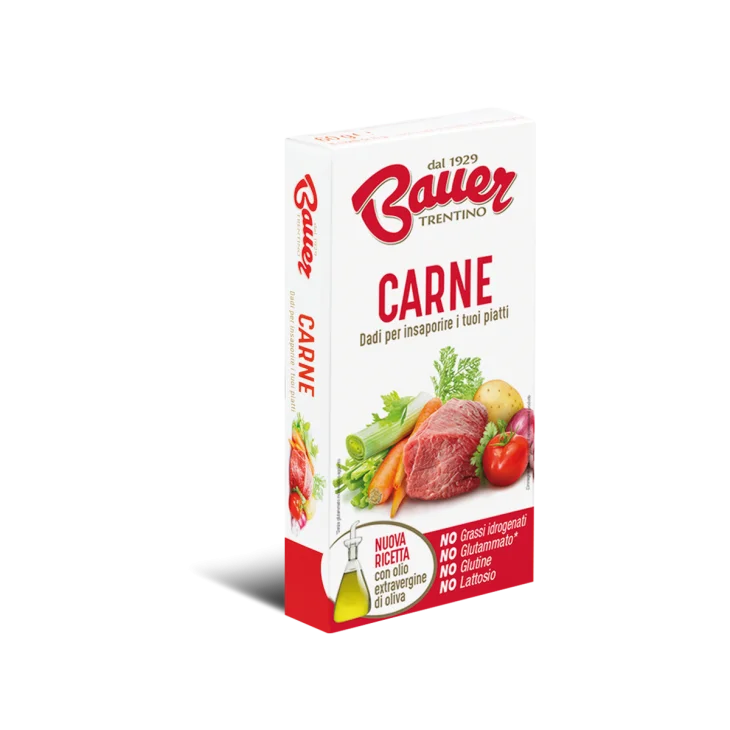 Bauer Dado di Carne Evo Senza Glutine e Lattosio 60 g
