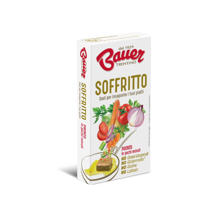 Bauer Dado per Soffritto Senza Glutine e Lattosio 60 g