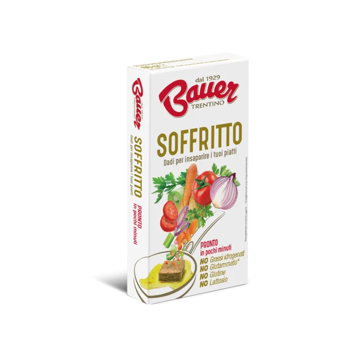 Bauer Dado per Soffritto Senza Glutine e Lattosio 60 g