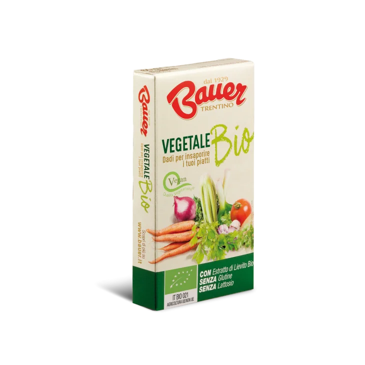 Bauer Dado Vegetale Bio Evo Senza Glutine e Lattosio 60 g