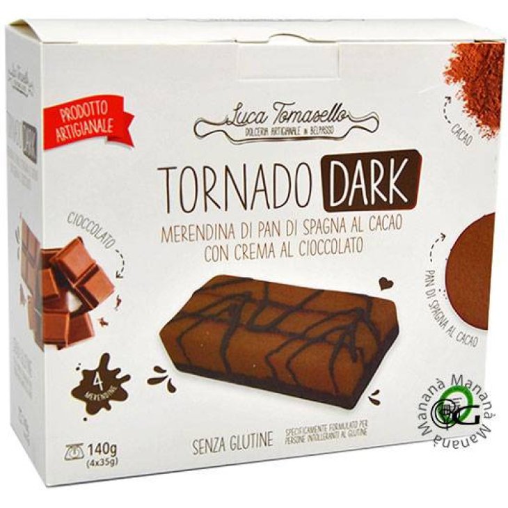 Dolceria Tomasello Tornado Dark Merensina Senza Glutine 140 g
