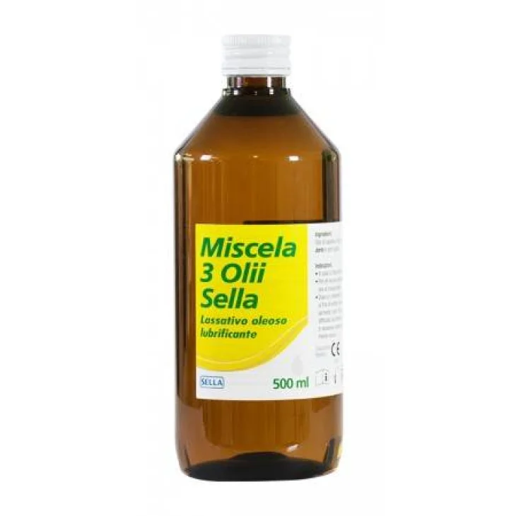 Sella Miscela 3 Olii Lassativo Emolliente 500 ml