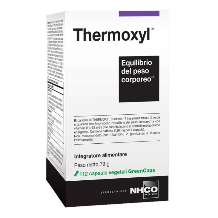 NHCO Thermoxyl Integratore per l'Equilibrio del Peso Corporeo 112 capsule