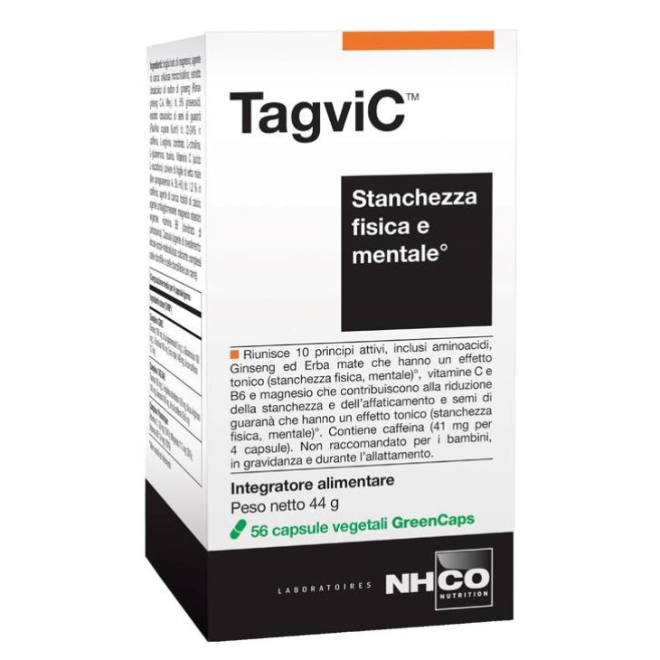 NHCO Tagvic Integratore per Stanchezza Fisica e Mentale 56 capsule