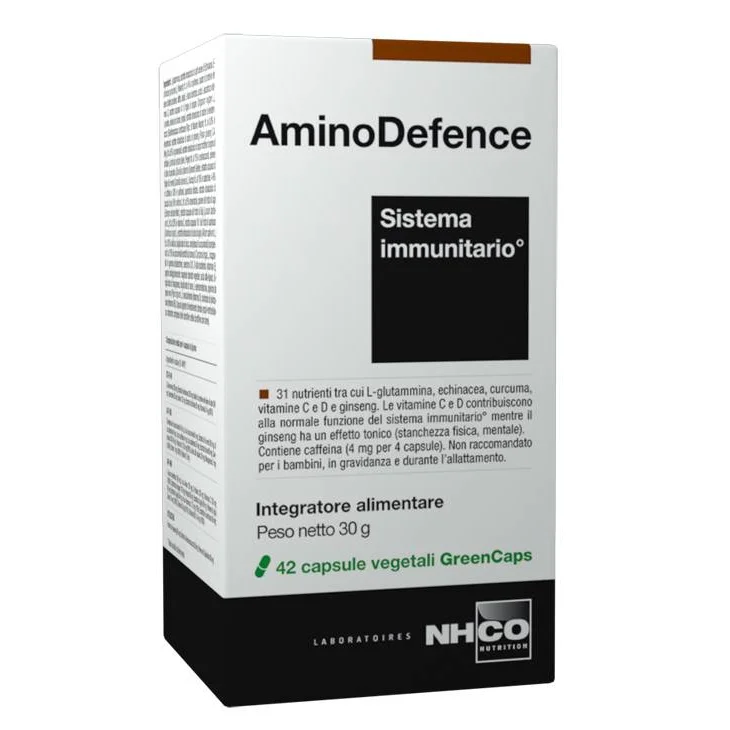 NHCO AminoDefence Integratore per il Sistema Immunitario 42 capsule