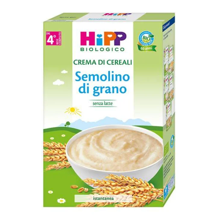 Hipp Bio Crema Cereali Semolino di Grano 200 g