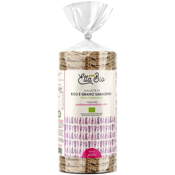 ETTA BIO GALLETTA DI RISO E GRANO SARACENO 100 G