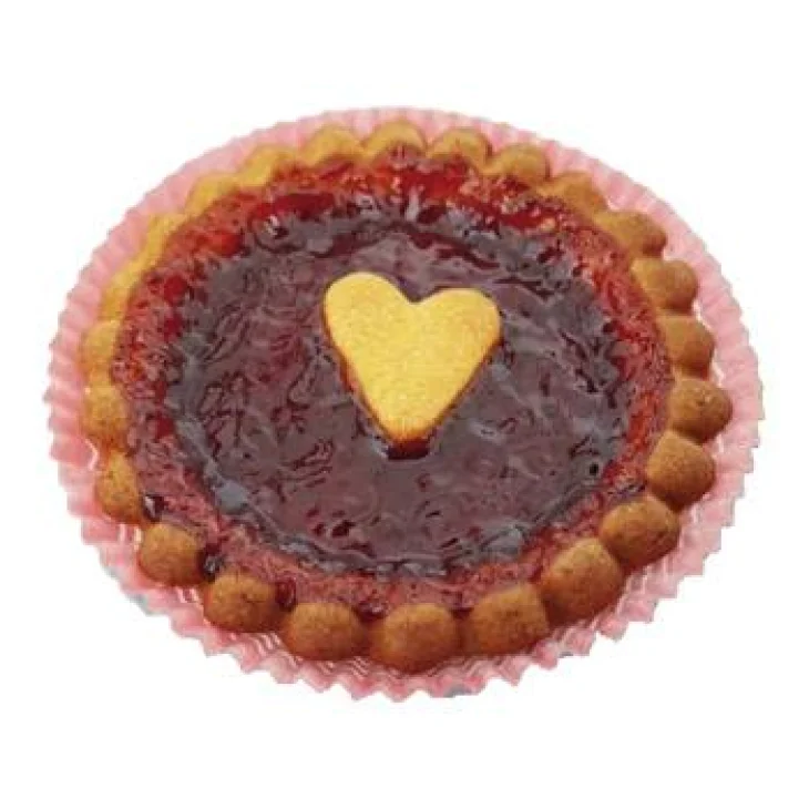 Dolceria Valmont Crostatina alla Fragola Duo Senza Glutine 2 pezzi da 55 g