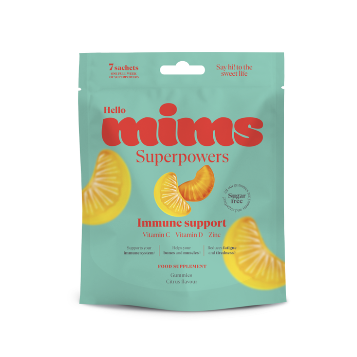 Mims Immune Support Super Power Integratore per le Difese Immunitarie 7 bustine