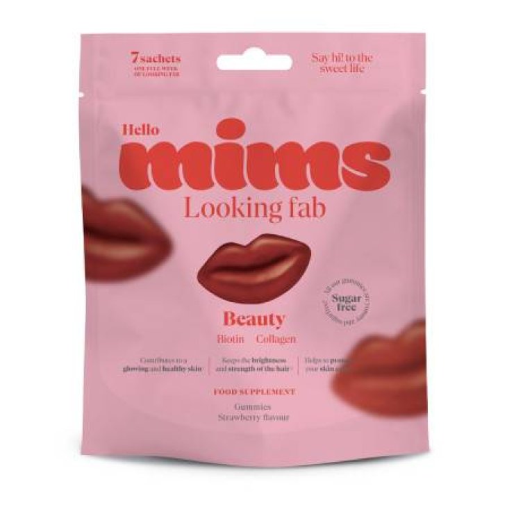 Mims Beauty Integratore per Pelle Capelli e Unghie 7 bustine
