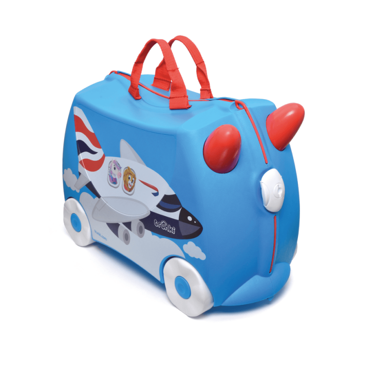 Trunki Aeroplano Valigia Cavalcabile per Bambini