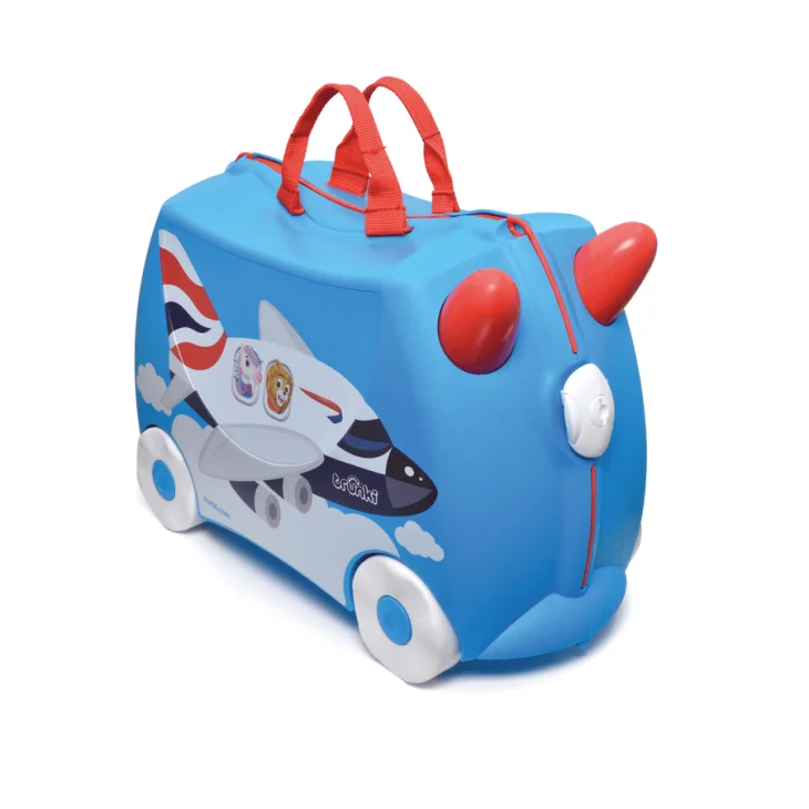 Trunki Aeroplano Valigia Cavalcabile per Bambini
