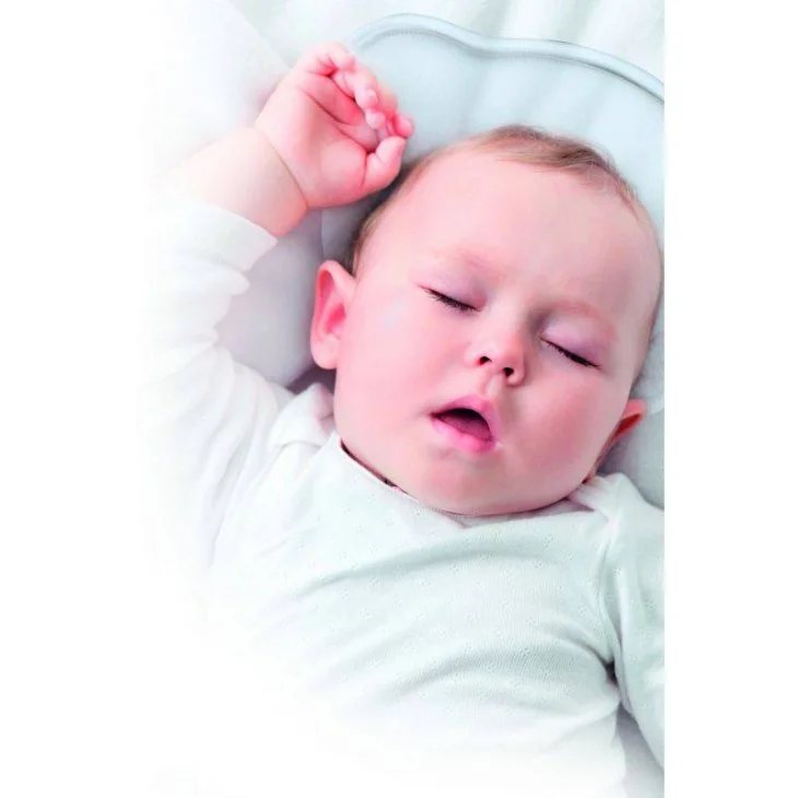 Bo Jungle Cuscino B-Cosy Anatomico BJ800 per Neonato Colore Bianco
