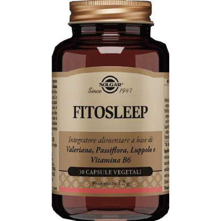 Solgar Fitosleep Integratore per il Sonno 30 capsule vegetali