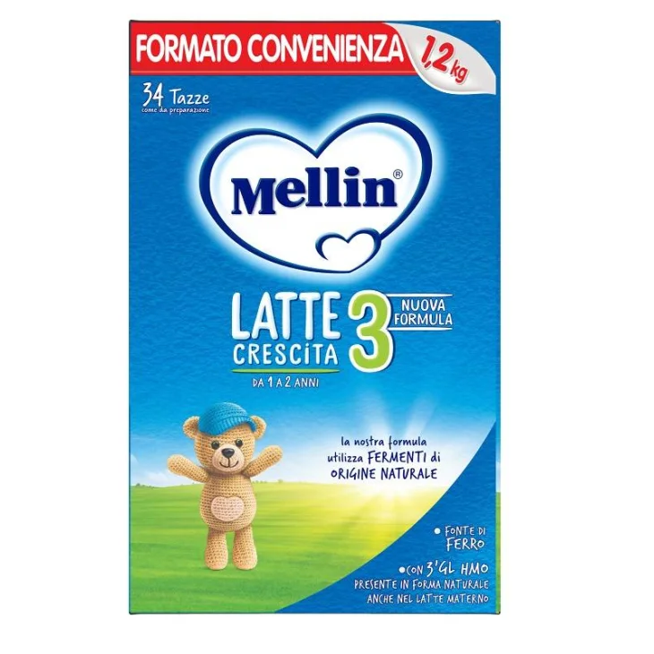 Mellin 3 Latte Crescita in Polvere 1,2 kg