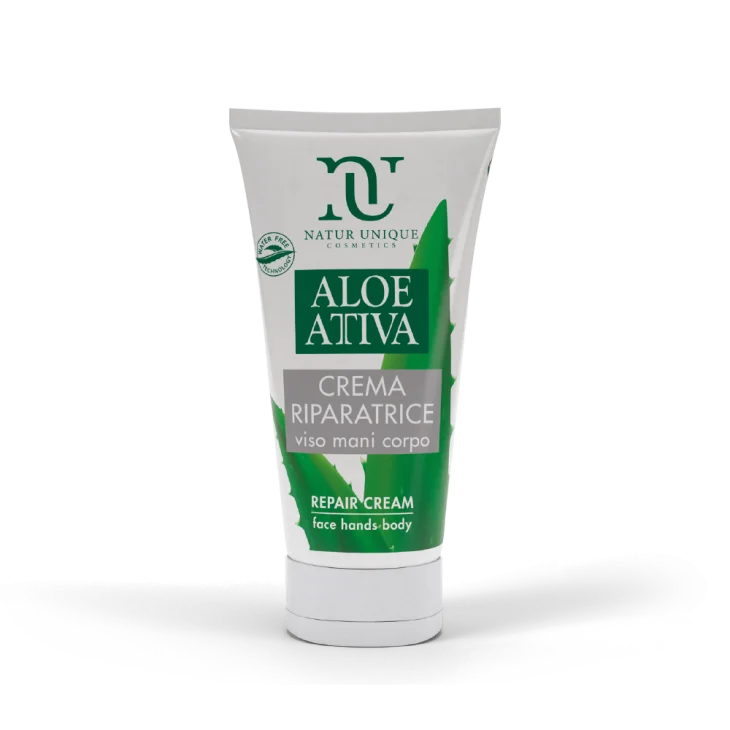 Natur Unique Aloe Attiva Crema Riparatrice Viso mani e Corpo 50 ml