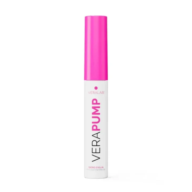 Veralab Verapump Siero Ciglia Allungante Volumizzante Rinforzante 8 ml
