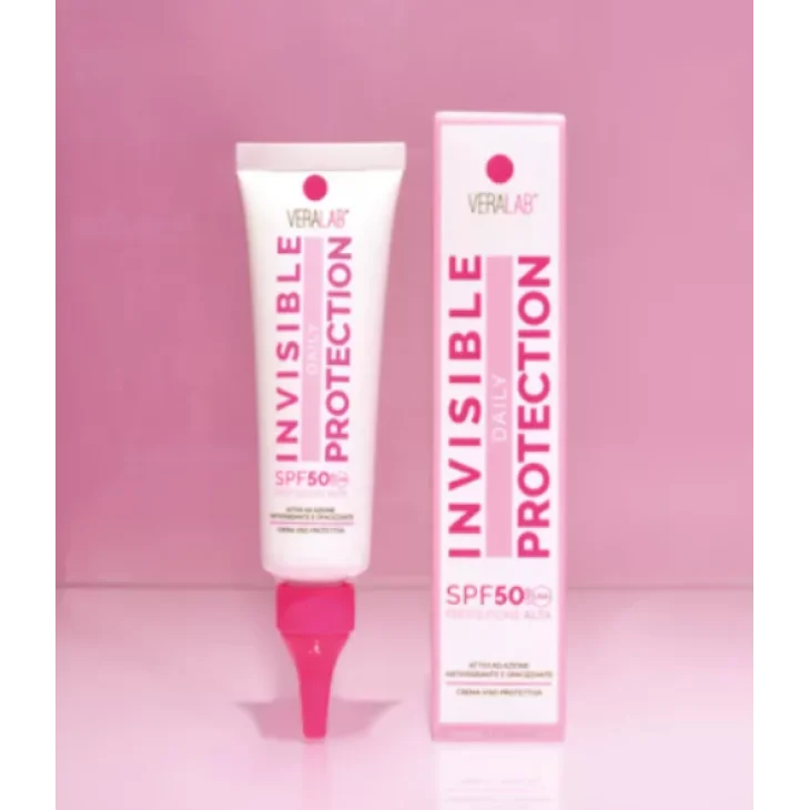 Veralab Invisible Daily Protection SPF50 Crema Viso Protettiva 50 ml