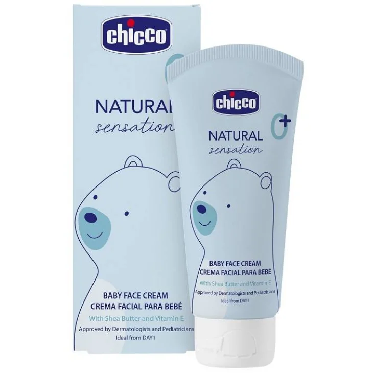 Chicco Natural Sensation Crema Viso Lenitiva e Rigenerante 100 ml