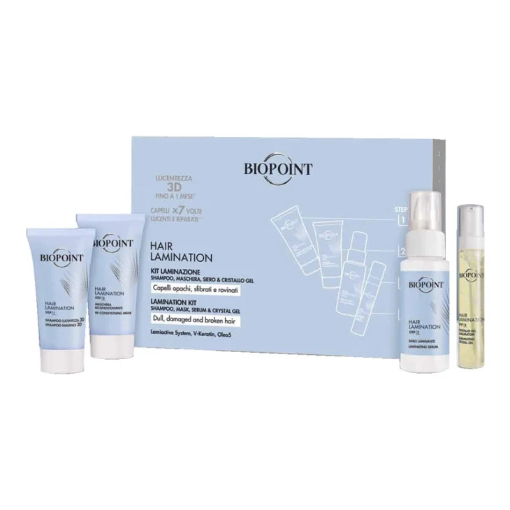 Biopoint Kit Laminazione 3D per Capelli Rovinati