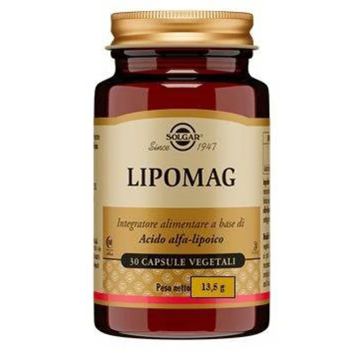 Solgar Lipomag Integratore per il Metabolismo 30 capsule