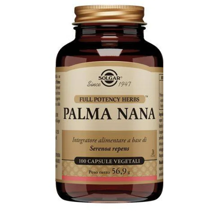 Solgar Palma Nana Integratore per le Vie Urinarie 100 capsule