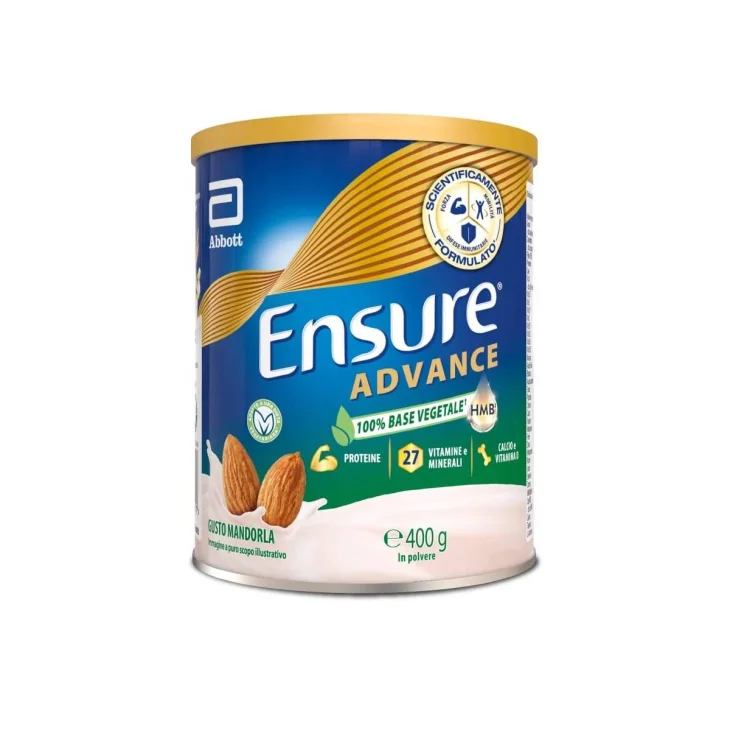 Ensure Advance 100% Base Vegetale Alimenti a Fini Medici Speciali 400 g