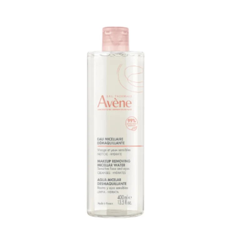 Avène Eau Thermale Les Essentiels Acqua Micellare Detergente e Struccante Pelle Sensibile 400 ml