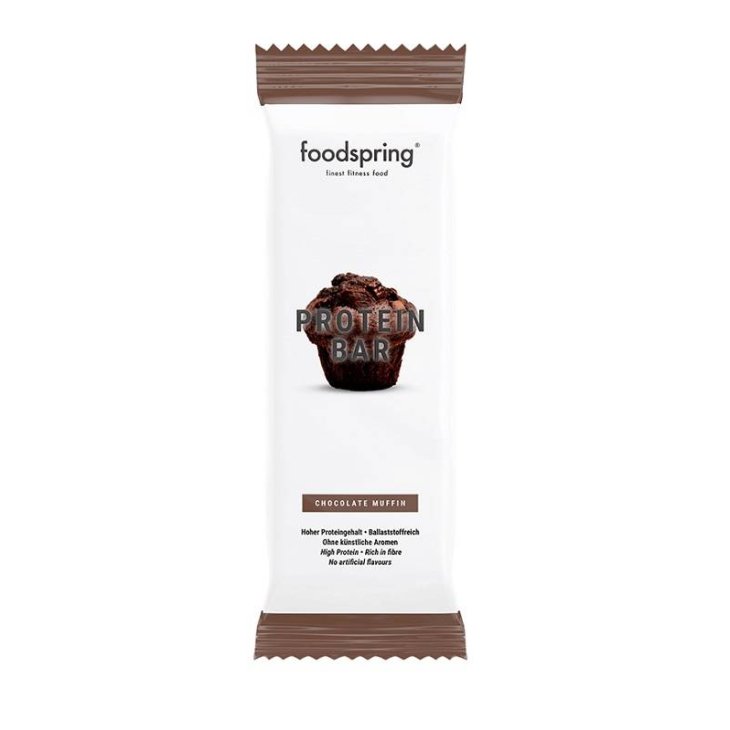 Foodspring Protein Bar Muffin al Cioccolato Barretta Proteica 60 g