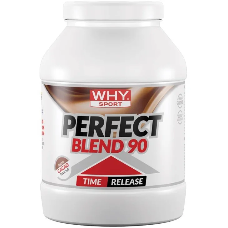 Whysport Perfect Blend 90 Integratore di Proteine Gusto Cacao 750 g
