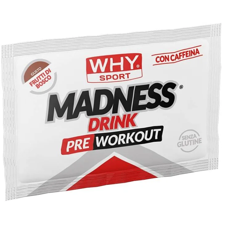 Whysport Madness Drink Integratore Energizzante Pre-Workout 1 Bustina