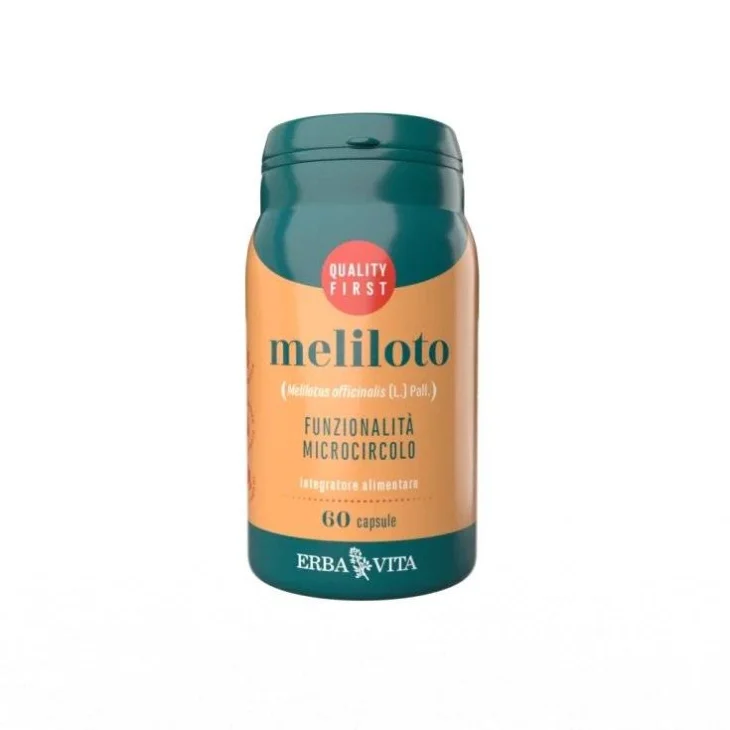 Erba Vita Meliloto Integratore per il drenaggio dei liquidi 60 capsule