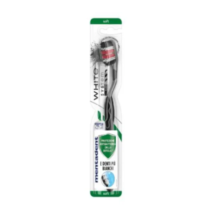 Mentadent White System Carbone Spazzolino Sbiancante