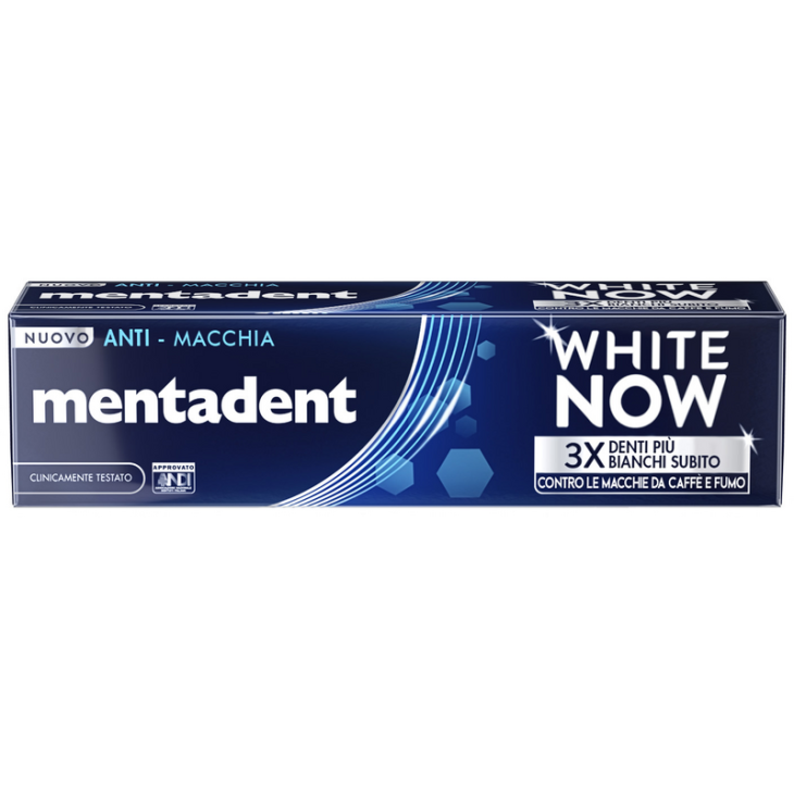 Mentadent White Now Dentifricio Antimacchie 75 ml