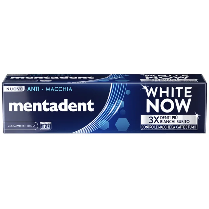 Mentadent White Now Dentifricio Antimacchie 75 ml