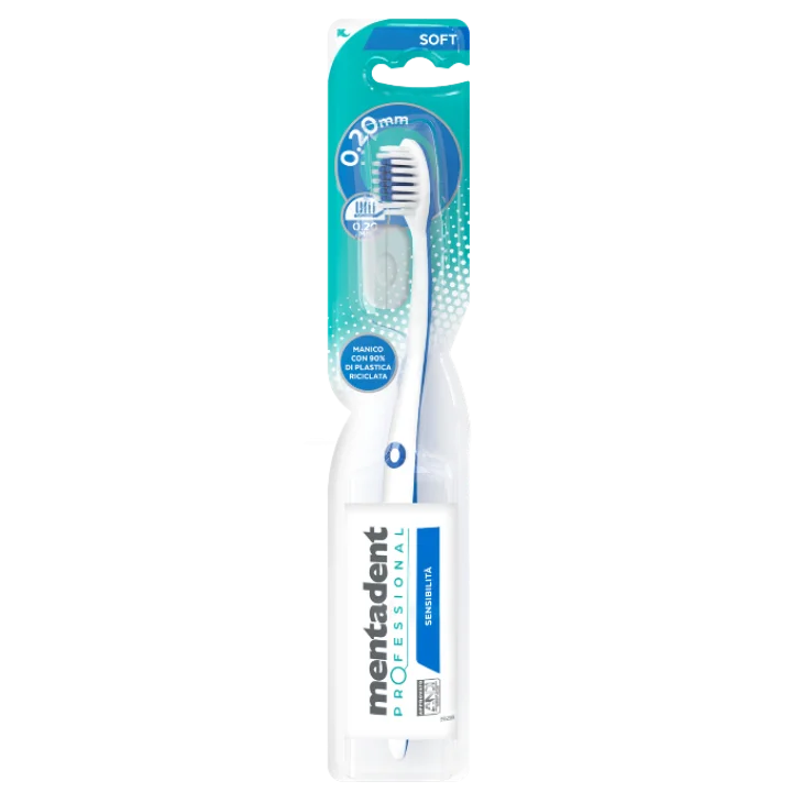 Mentadent Professional Sensibilità Spazzolino Soft per Denti Sensibili 1 pezzo