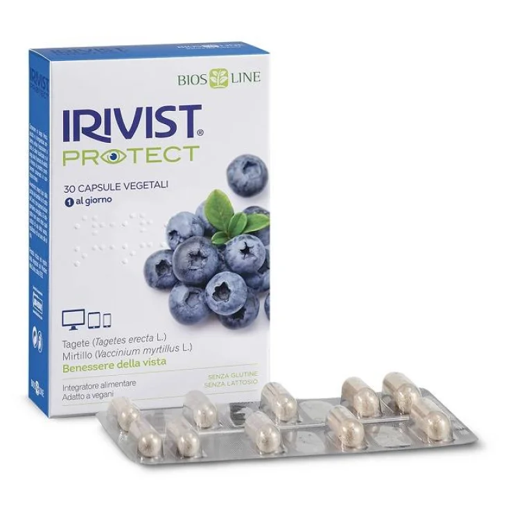 Irivist Protect per il benessere della vista 30 capsule vegetali
