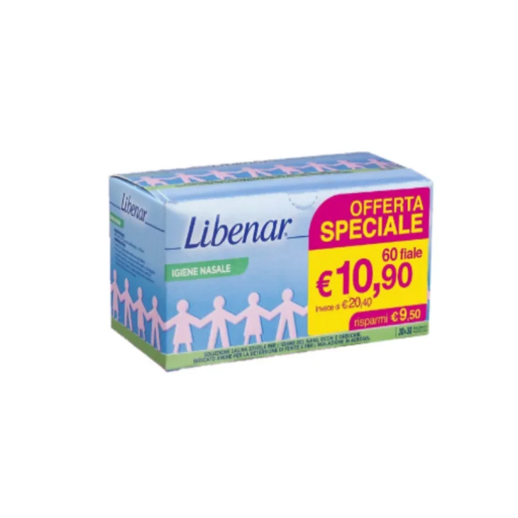 Libenar Soluzione Fisiologica Isotonica 60 fiale da 5 ml