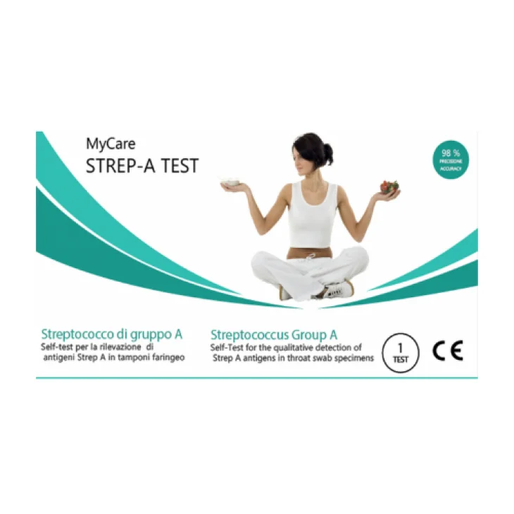 Microtrace MyCare Strep-A Test Autotest Streptococco 1 pezzo