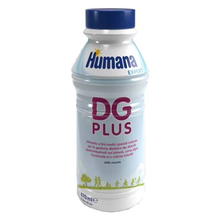 Humana DG Plus Expert Latte Anticolica Liquido per Neonati 470 ml