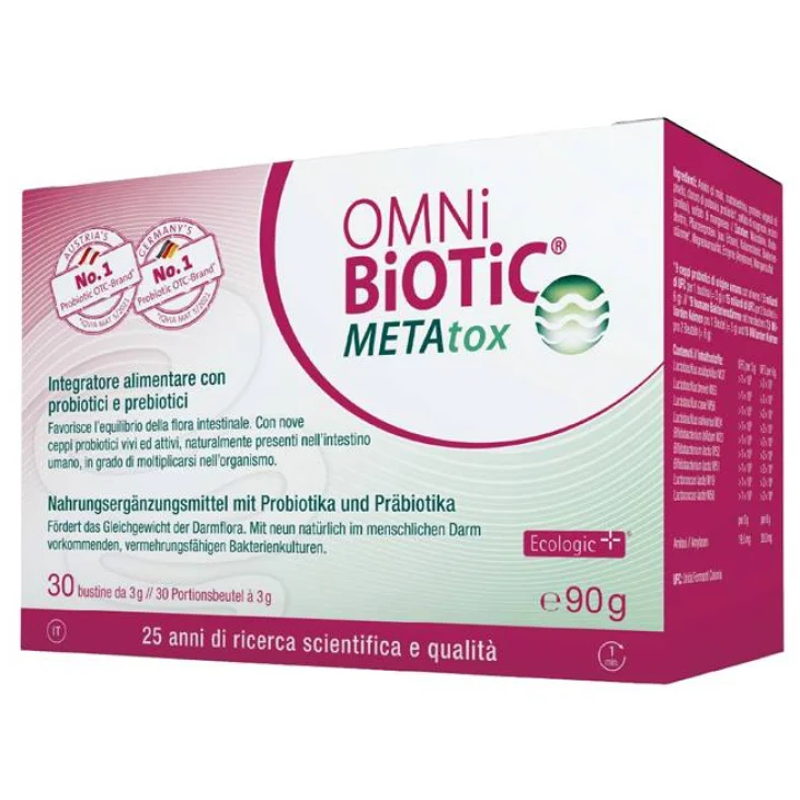 Omni Biotic Metatox Integratore per il benessere intestinale 30 bustine x 3 g