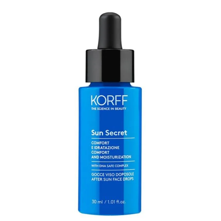 Korff Sun Secret Gocce Doposole Idratanti Riparatrici Viso 30 ml