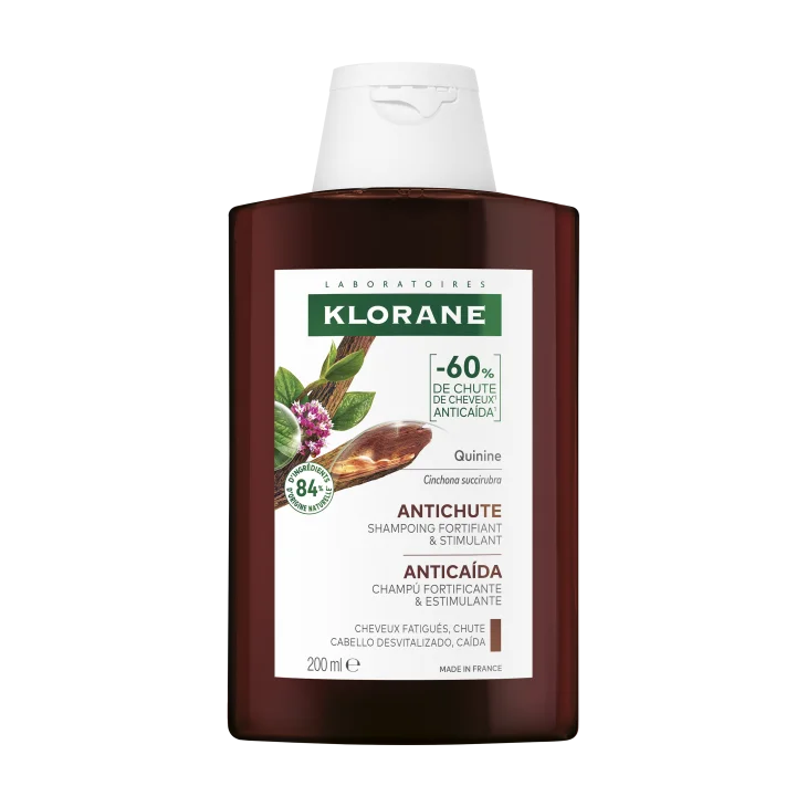 Klorane Shampoo Fortificante & Stimolante alla Chinina Stimola la crescita dei capelli 200ml