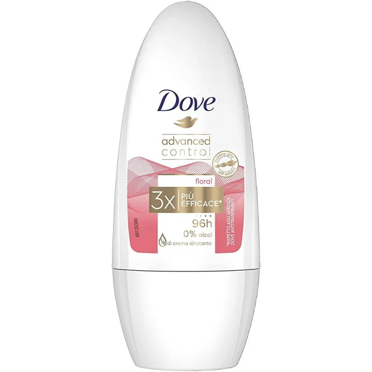 Dove Advance Control Floral Deodorante Roll-On 50 ml